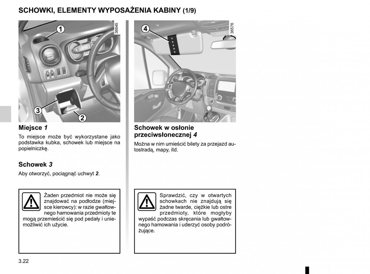 Renault Traffic III 2 instrukcja obslugi / page 186