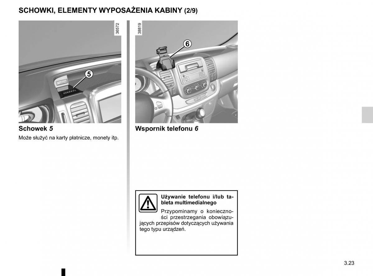 Renault Traffic III 2 instrukcja obslugi / page 187