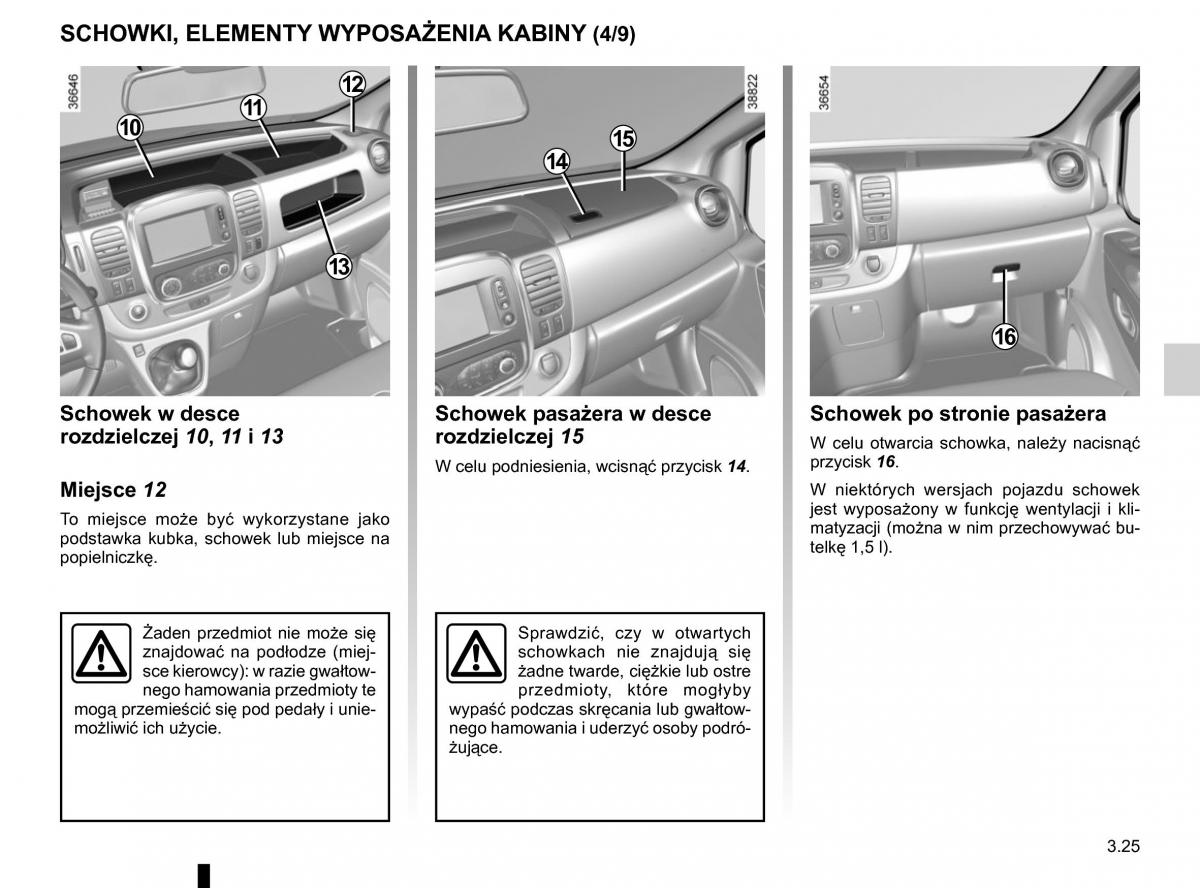 Renault Traffic III 2 instrukcja obslugi / page 189