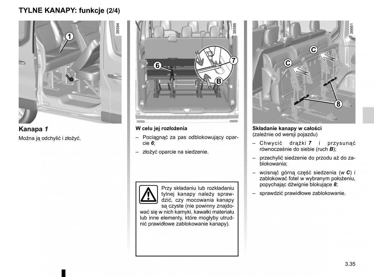 Renault Traffic III 2 instrukcja obslugi / page 199