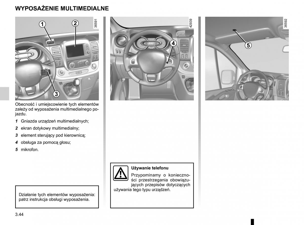 Renault Traffic III 2 instrukcja obslugi / page 208