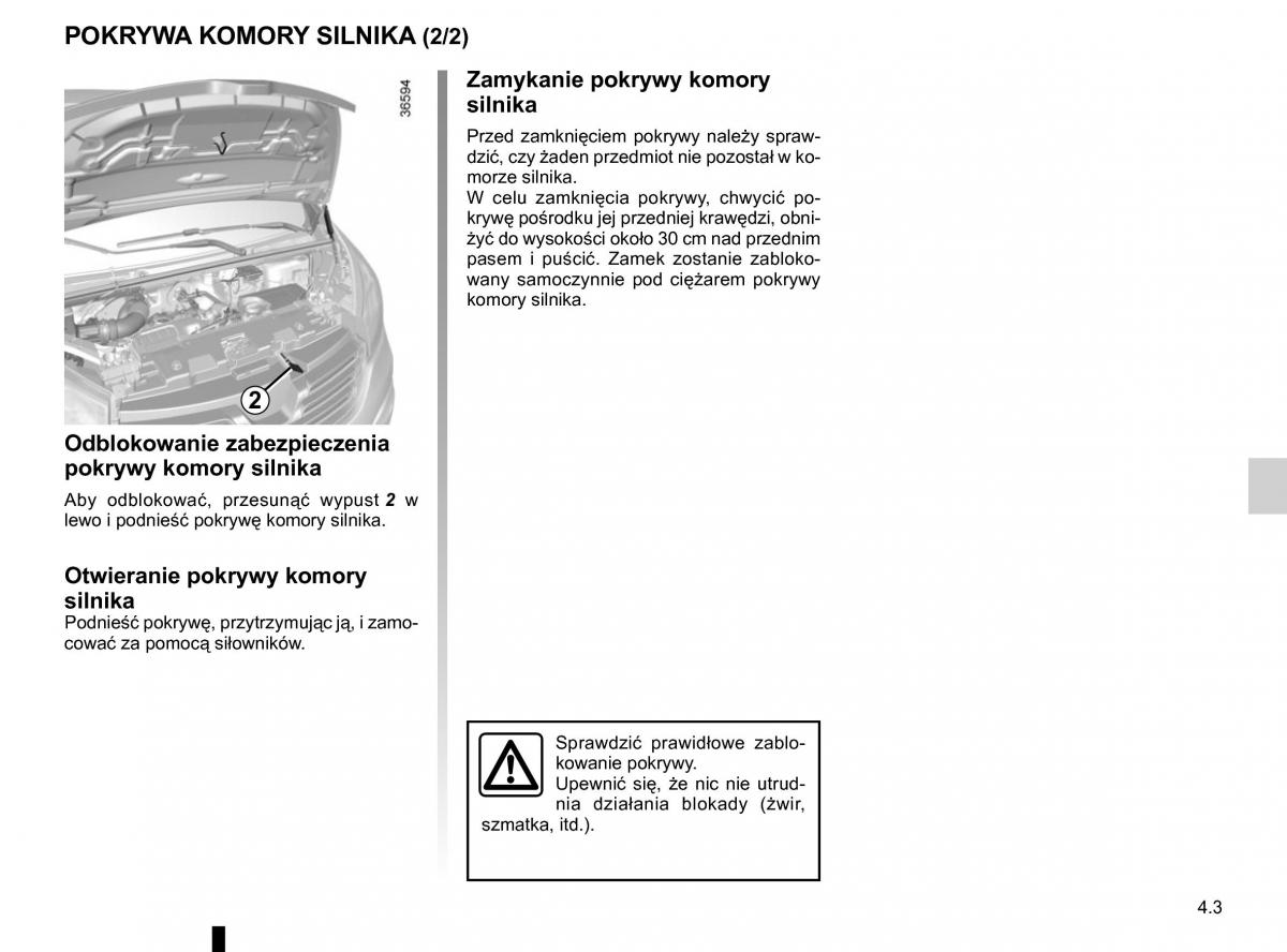 Renault Traffic III 2 instrukcja obslugi / page 211