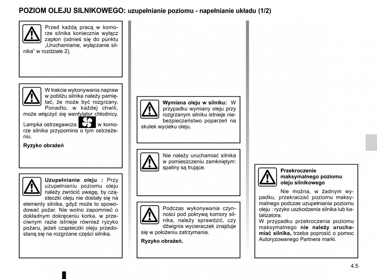 Renault Traffic III 2 instrukcja obslugi / page 213