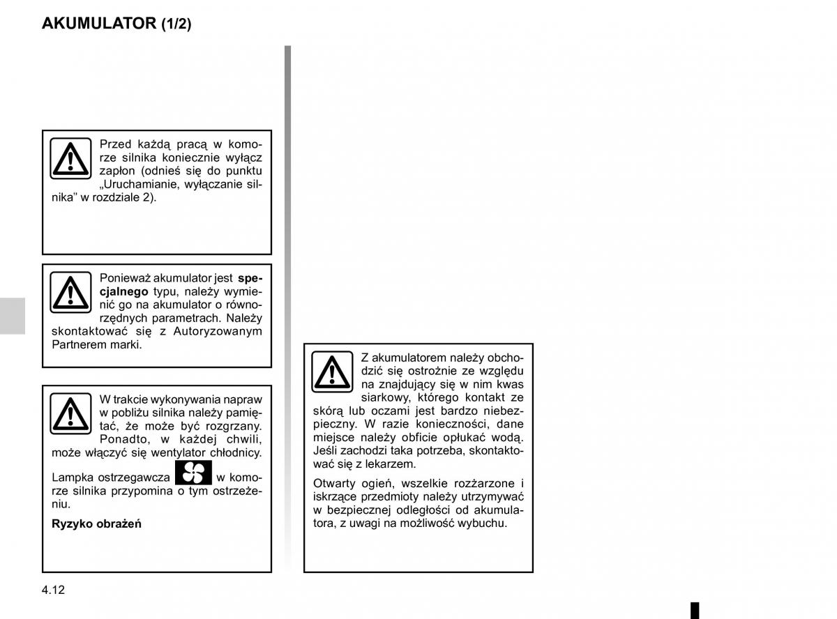 Renault Traffic III 2 instrukcja obslugi / page 220