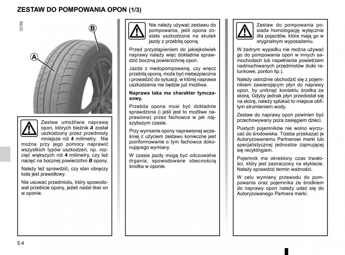 Renault Traffic III 2 instrukcja obslugi / page 230