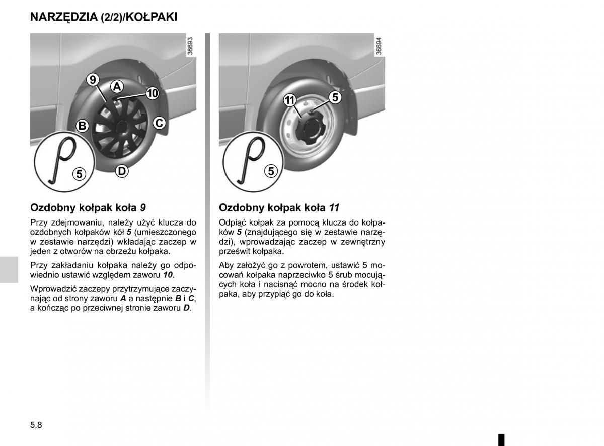 Renault Traffic III 2 instrukcja obslugi / page 234