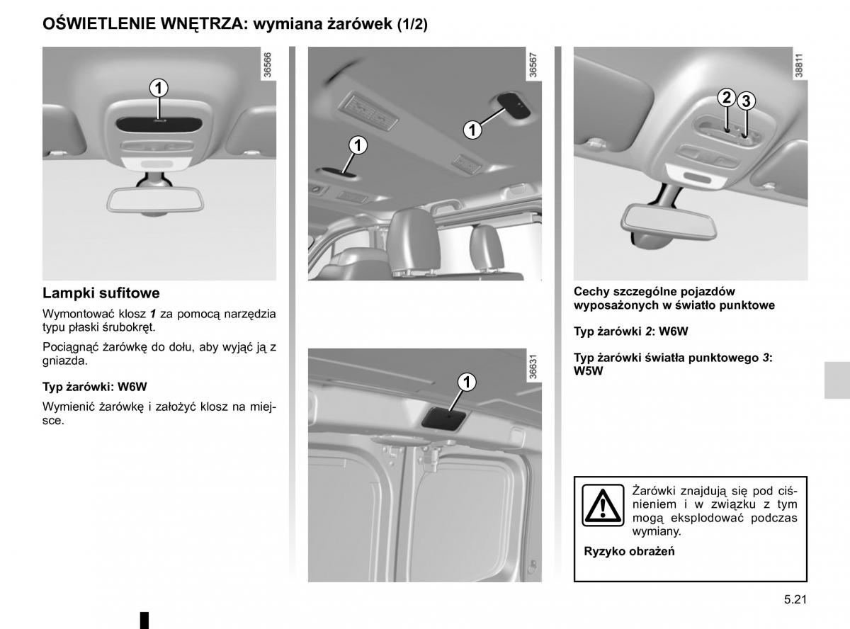 Renault Traffic III 2 instrukcja obslugi / page 247