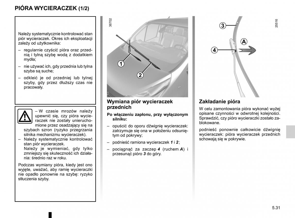 Renault Traffic III 2 instrukcja obslugi / page 257