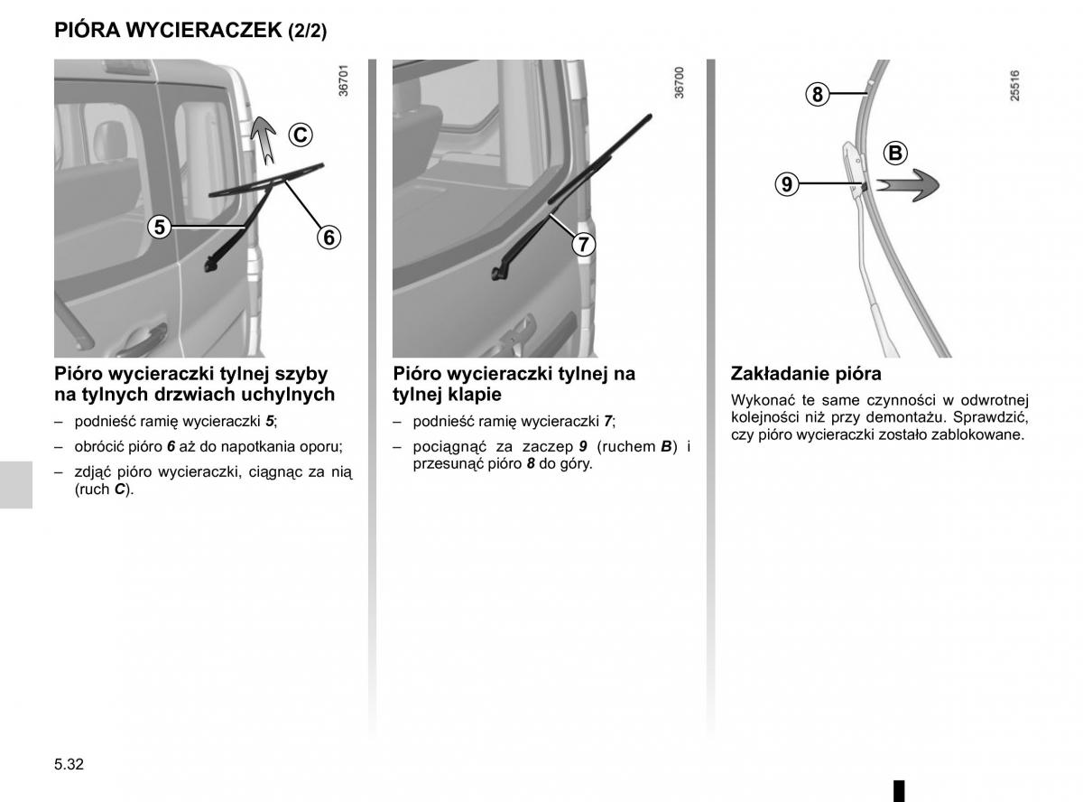 Renault Traffic III 2 instrukcja obslugi / page 258