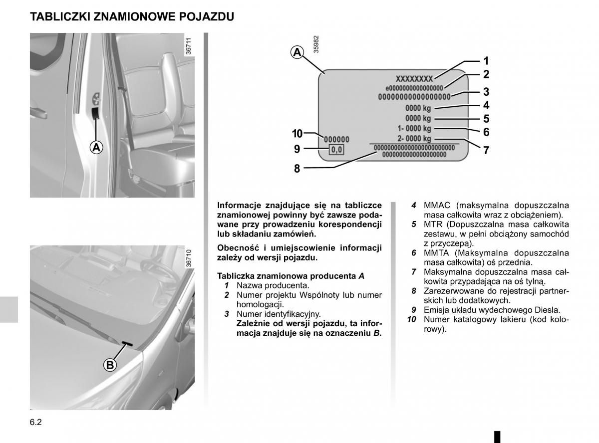 Renault Traffic III 2 instrukcja obslugi / page 270