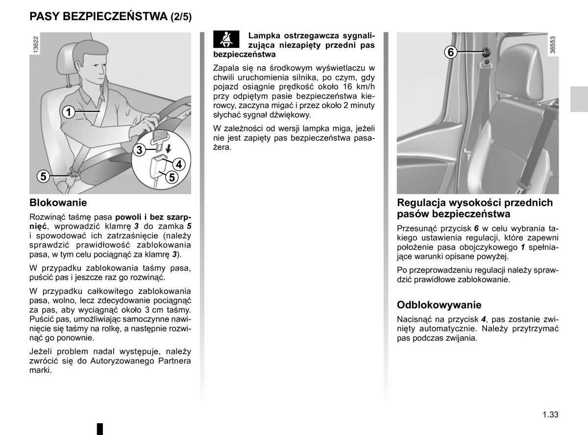 Renault Traffic III 2 instrukcja obslugi / page 39