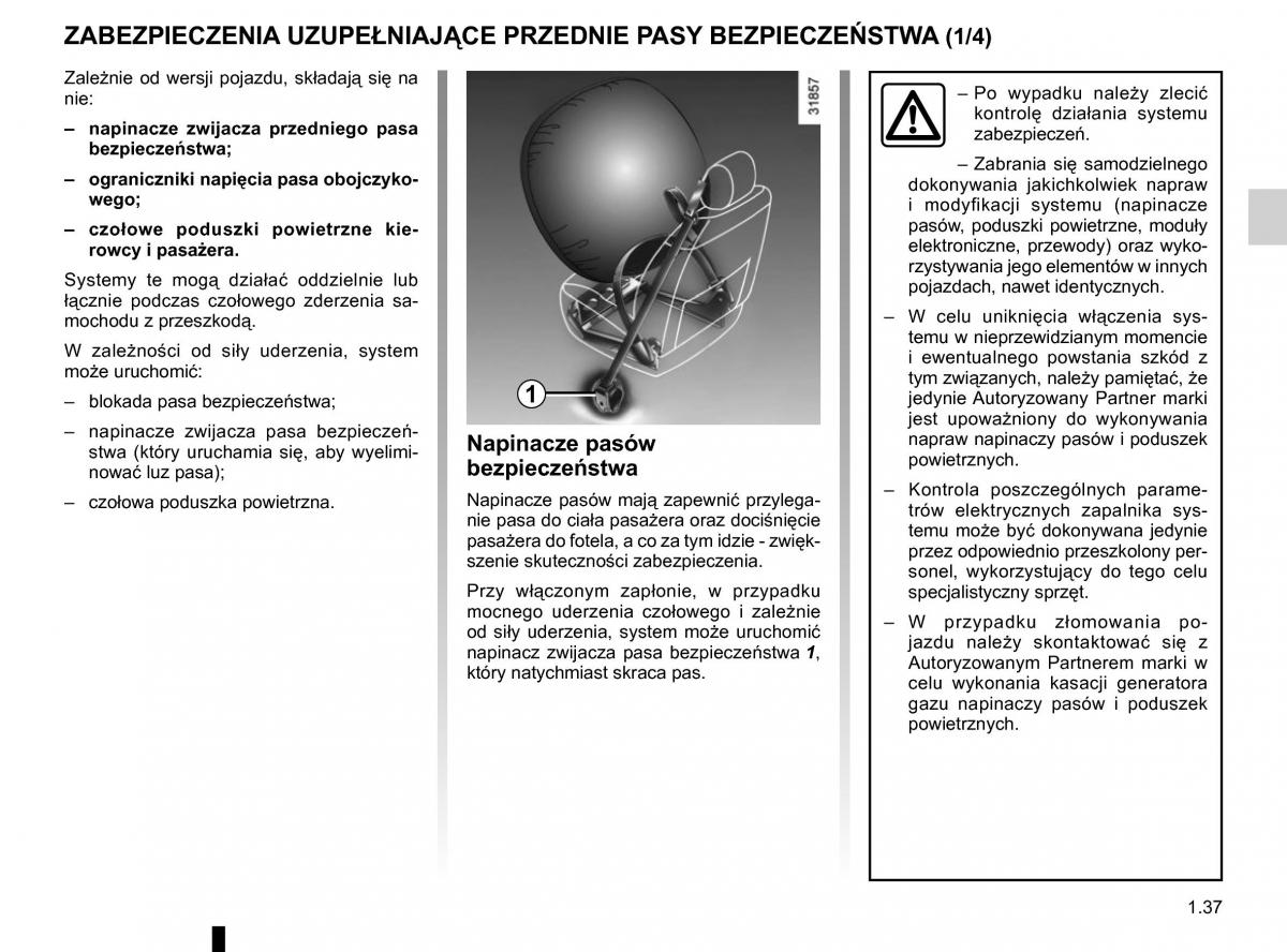 Renault Traffic III 2 instrukcja obslugi / page 43