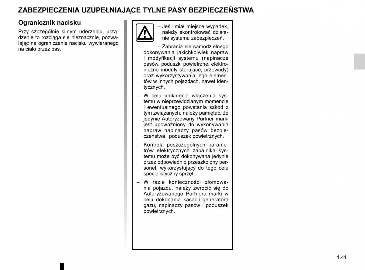 Renault Traffic III 2 instrukcja obslugi / page 47