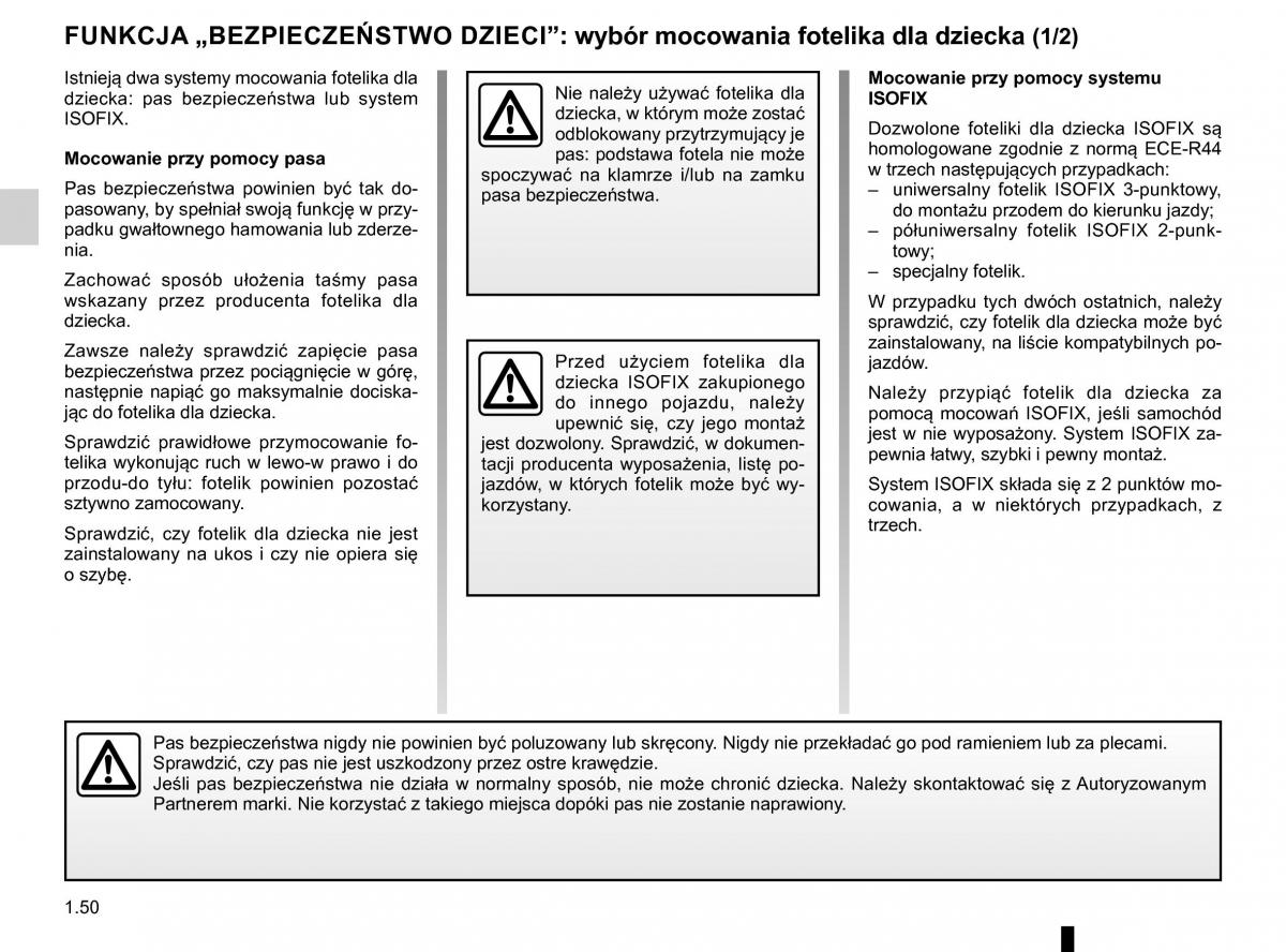 Renault Traffic III 2 FL instrukcja obslugi / page 56