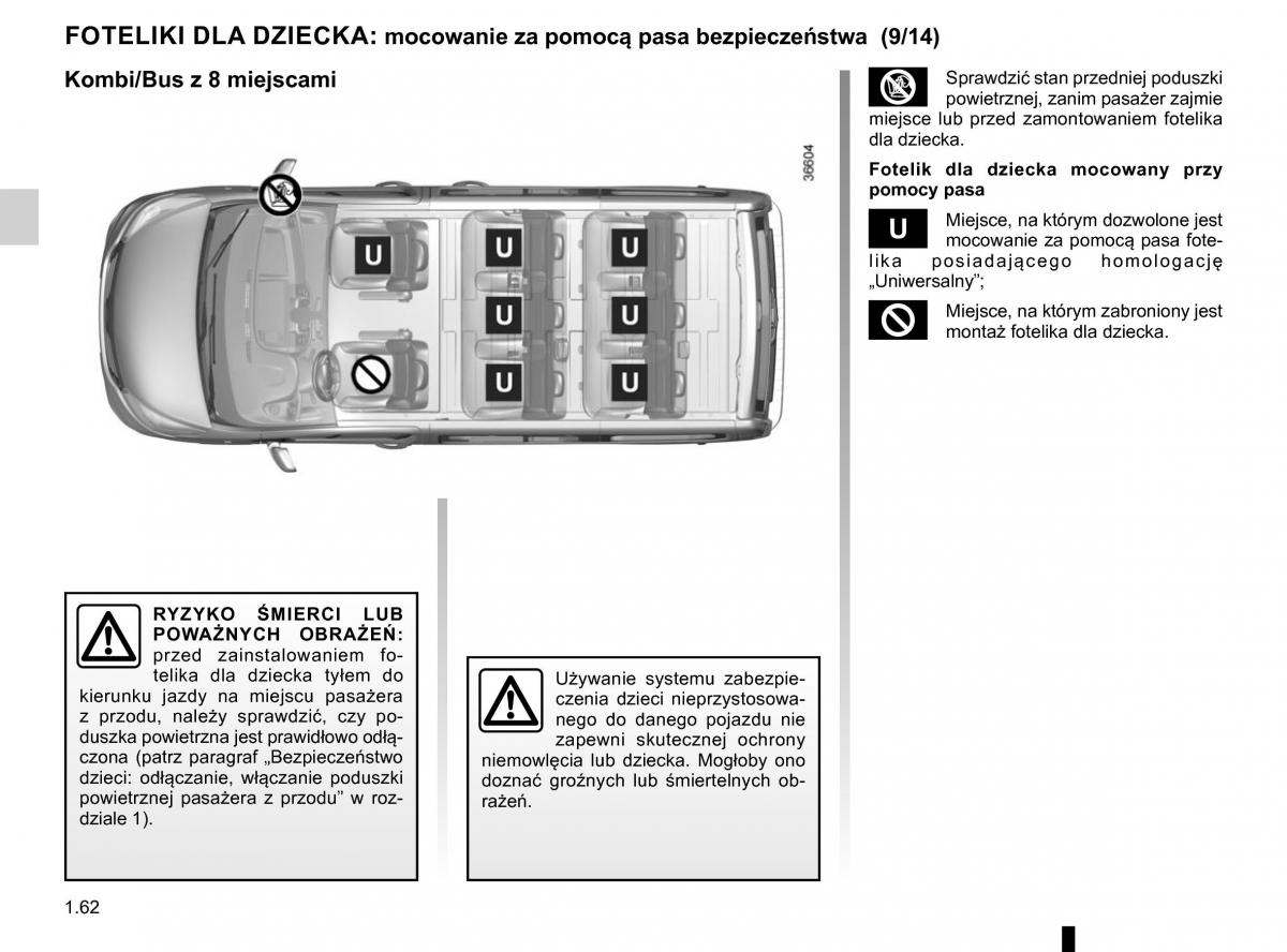 Renault Traffic III 2 FL instrukcja obslugi / page 68