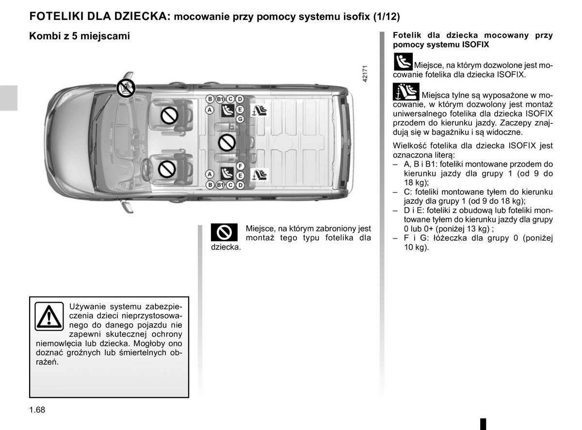 Renault Traffic III 2 FL instrukcja obslugi / page 74