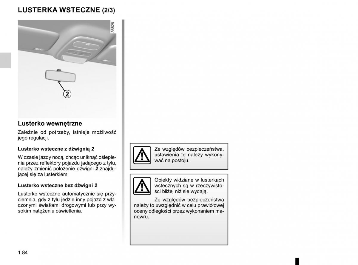 Renault Traffic III 2 FL instrukcja obslugi / page 90