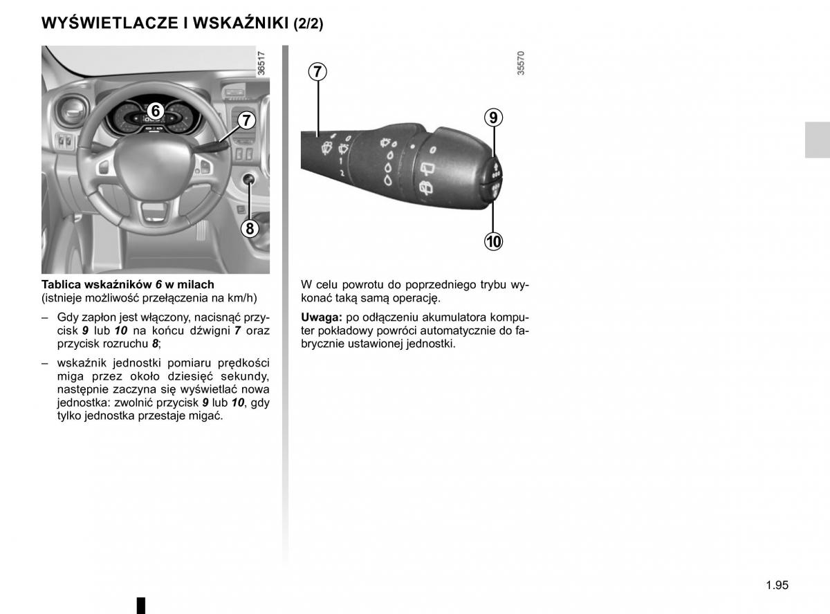 Renault Traffic III 2 FL instrukcja obslugi / page 101