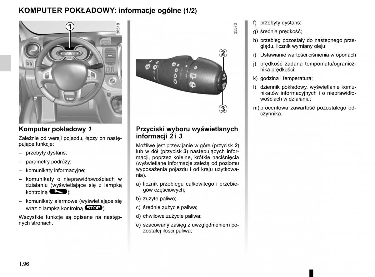 Renault Traffic III 2 FL instrukcja obslugi / page 102