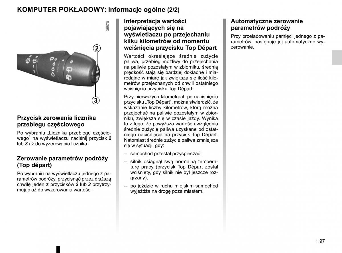 Renault Traffic III 2 FL instrukcja obslugi / page 103