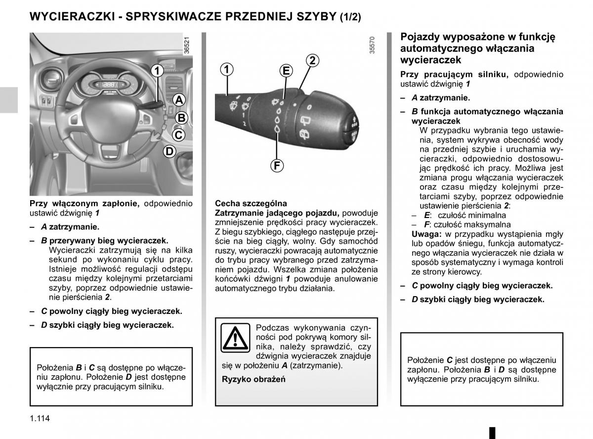 Renault Traffic III 2 FL instrukcja obslugi / page 120