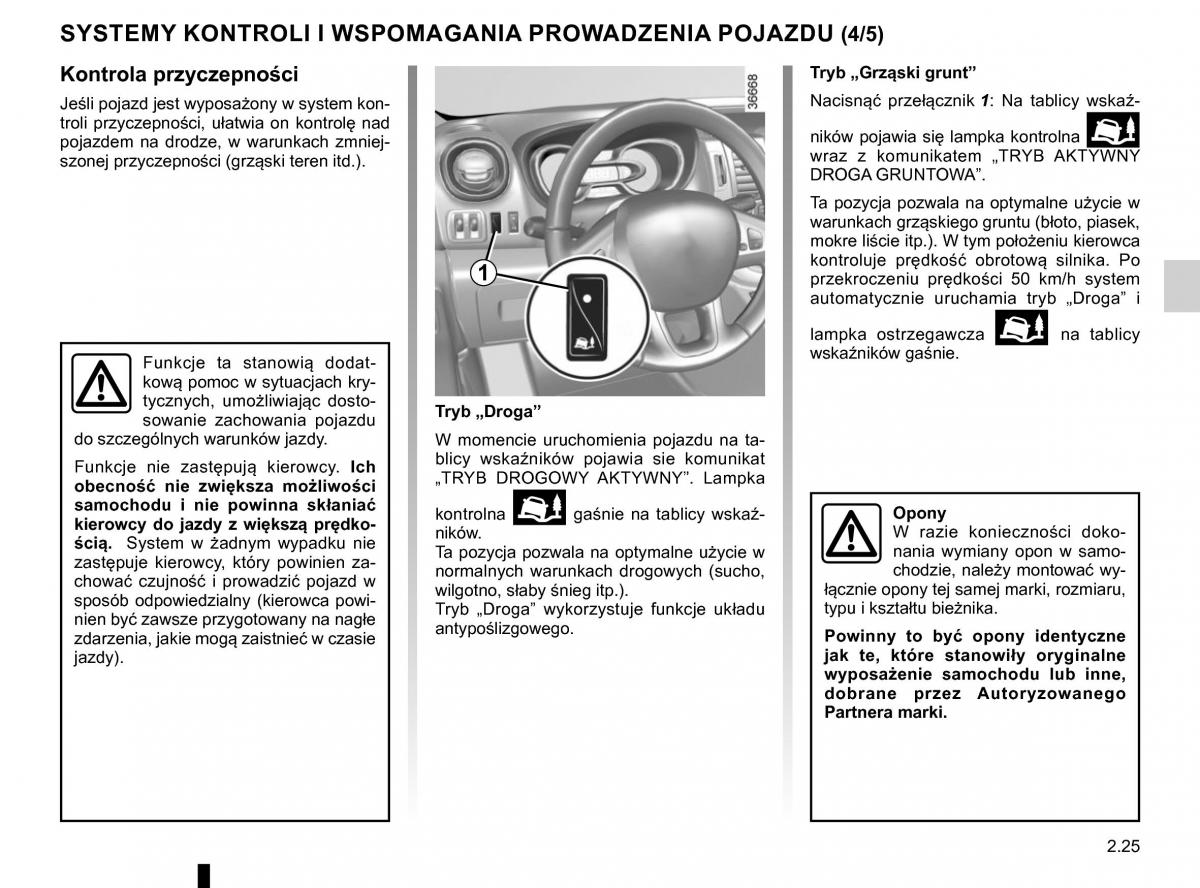 Renault Traffic III 2 FL instrukcja obslugi / page 155