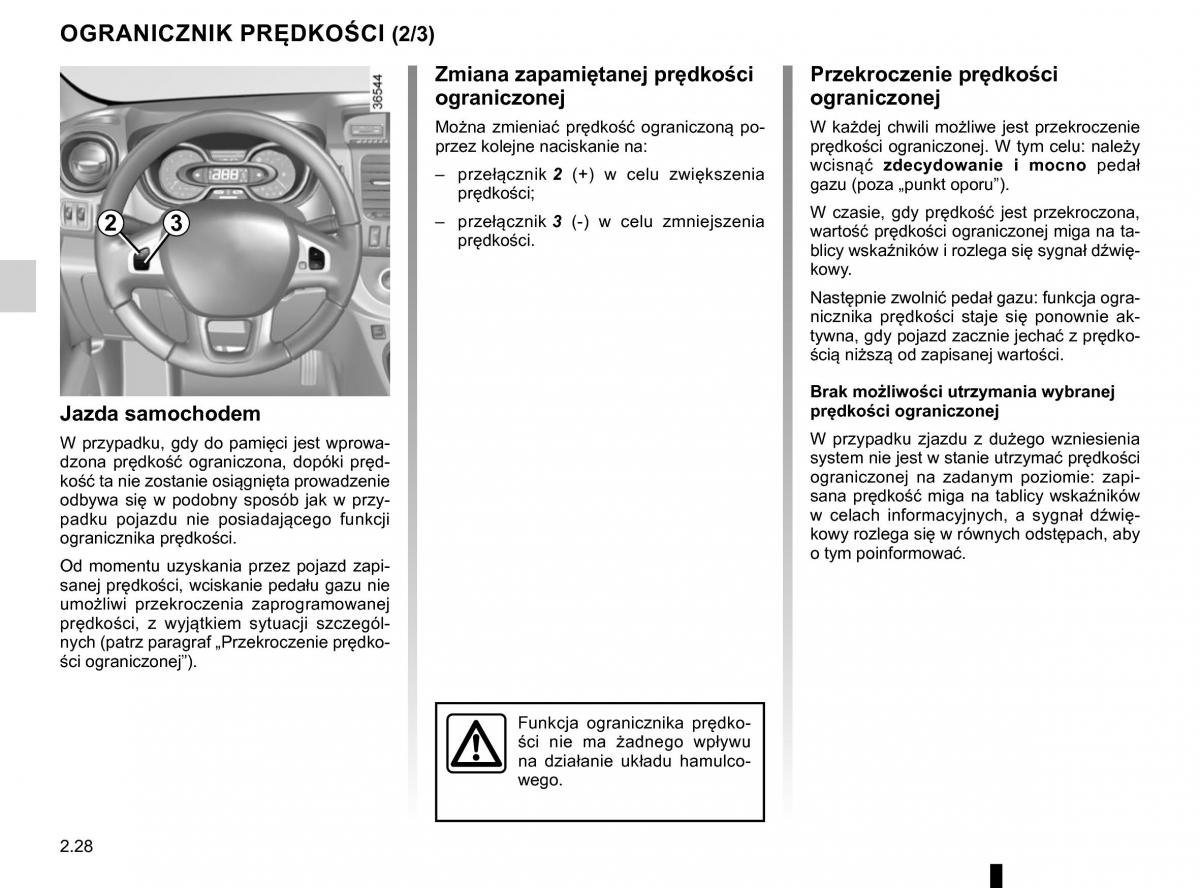 Renault Traffic III 2 FL instrukcja obslugi / page 158