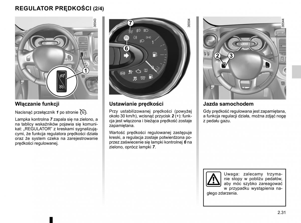 Renault Traffic III 2 FL instrukcja obslugi / page 161