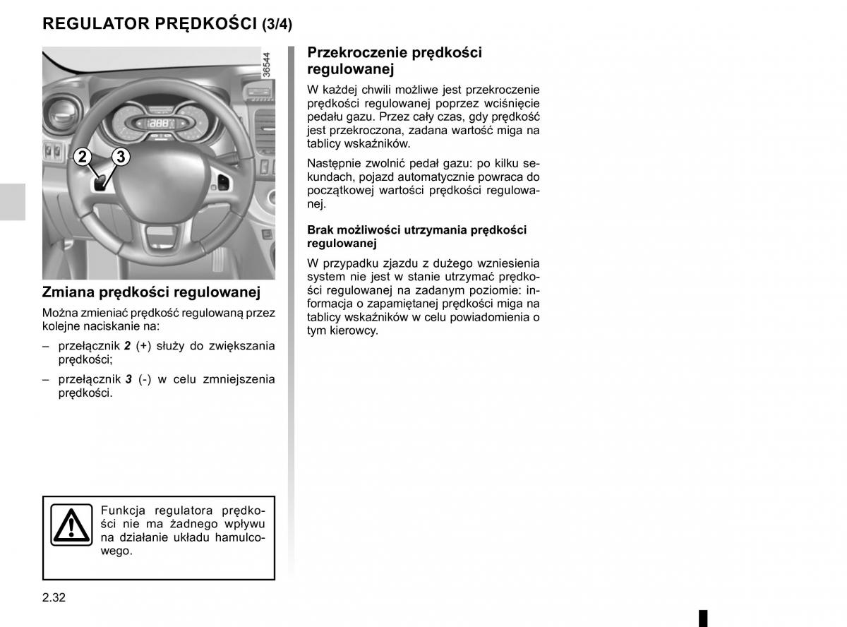 Renault Traffic III 2 FL instrukcja obslugi / page 162