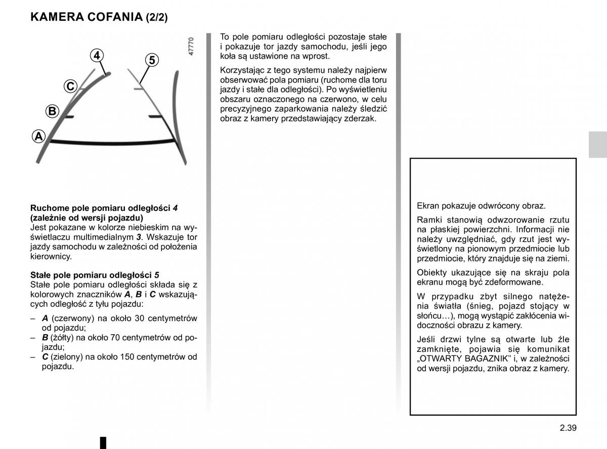 Renault Traffic III 2 FL instrukcja obslugi / page 169