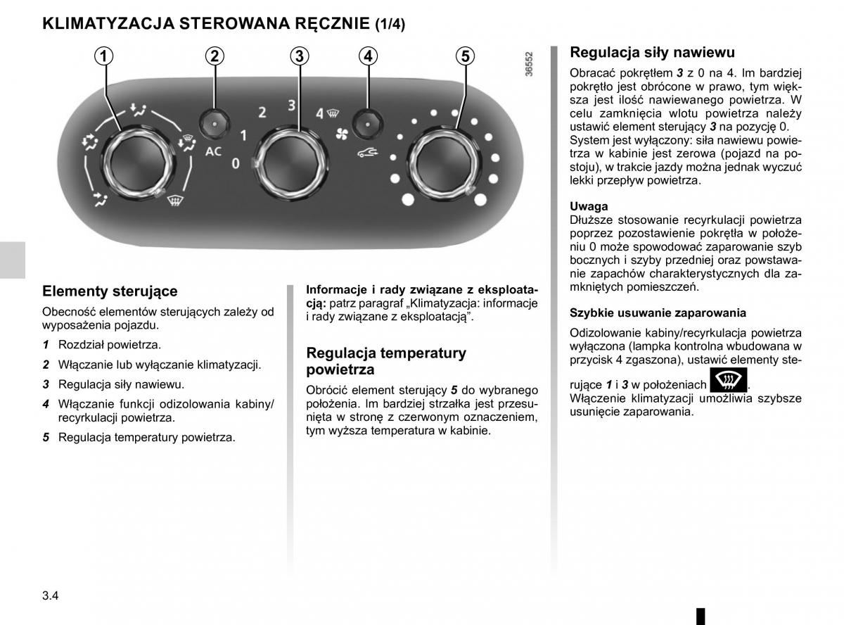 Renault Traffic III 2 FL instrukcja obslugi / page 178