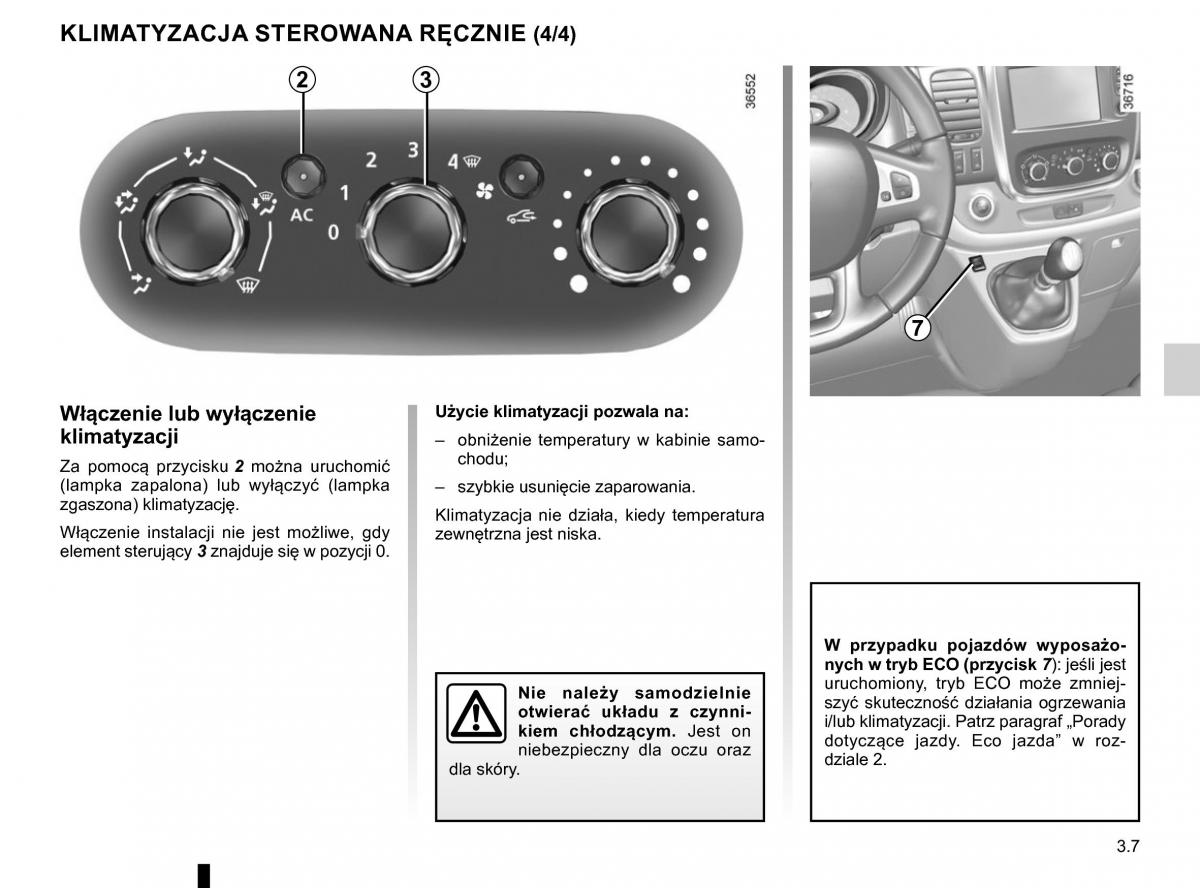 Renault Traffic III 2 FL instrukcja obslugi / page 181