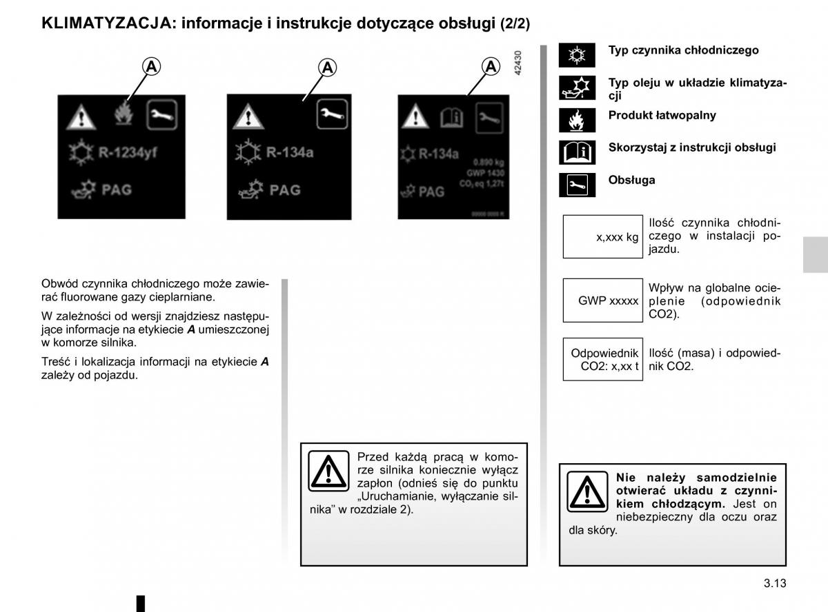 Renault Traffic III 2 FL instrukcja obslugi / page 187