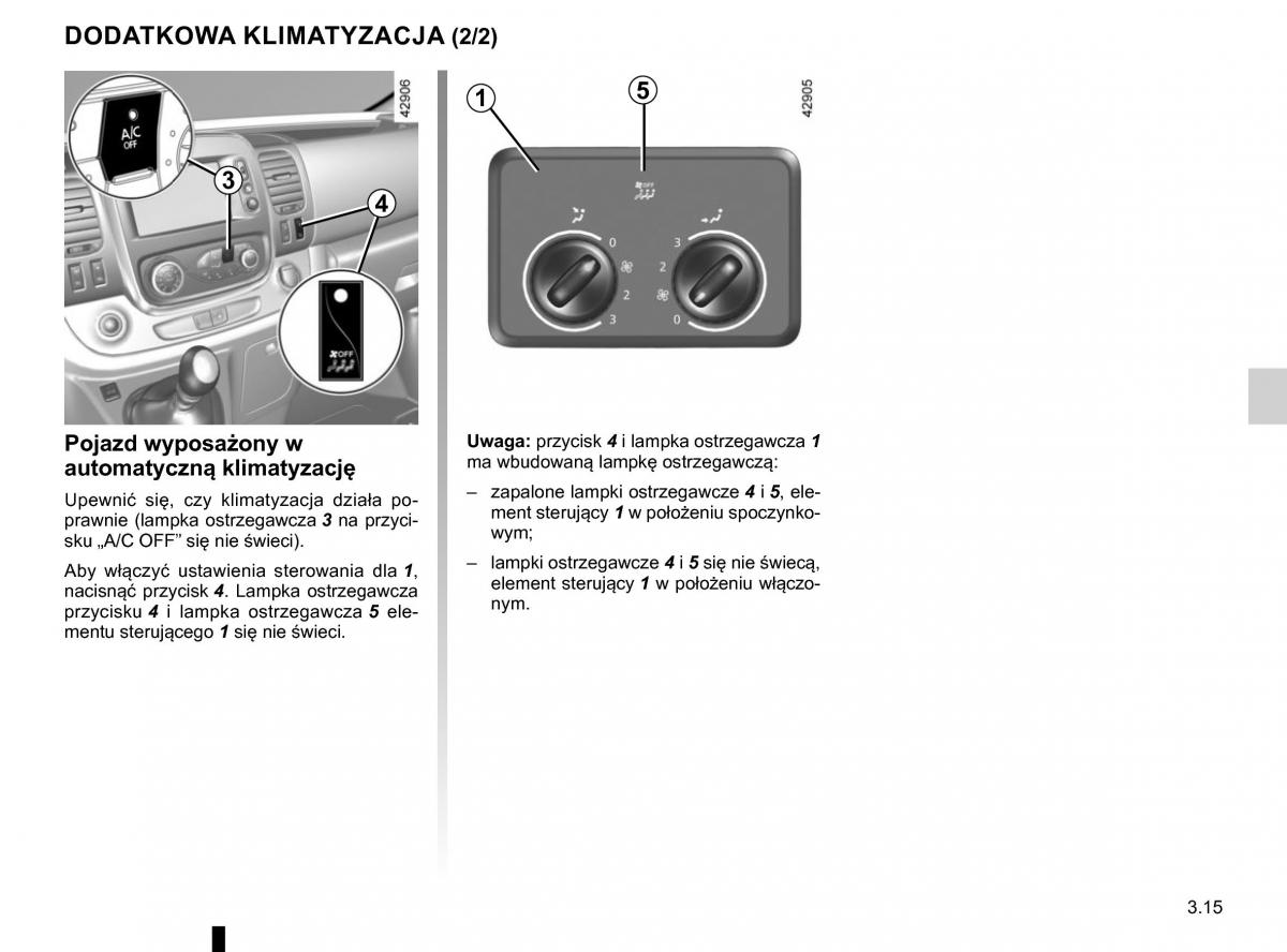 Renault Traffic III 2 FL instrukcja obslugi / page 189