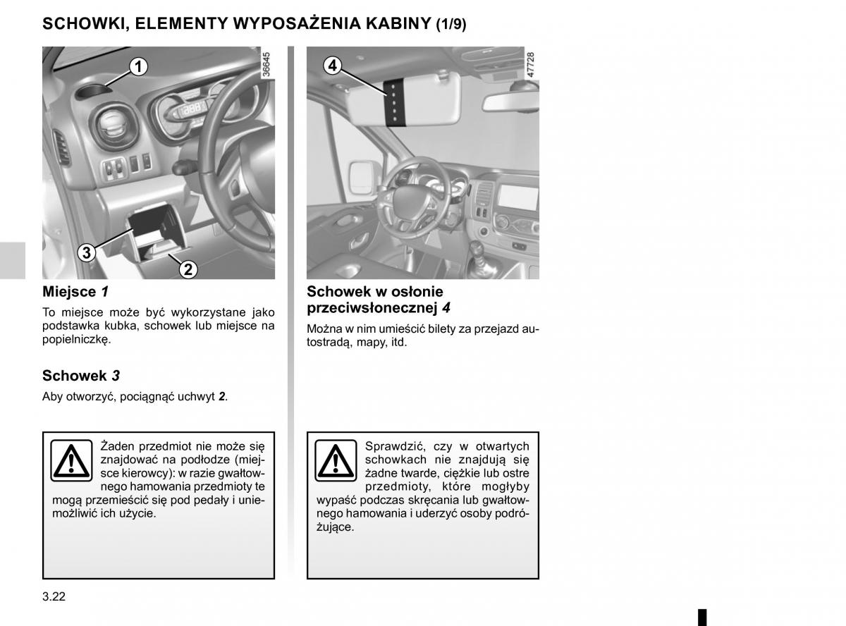 Renault Traffic III 2 FL instrukcja obslugi / page 196