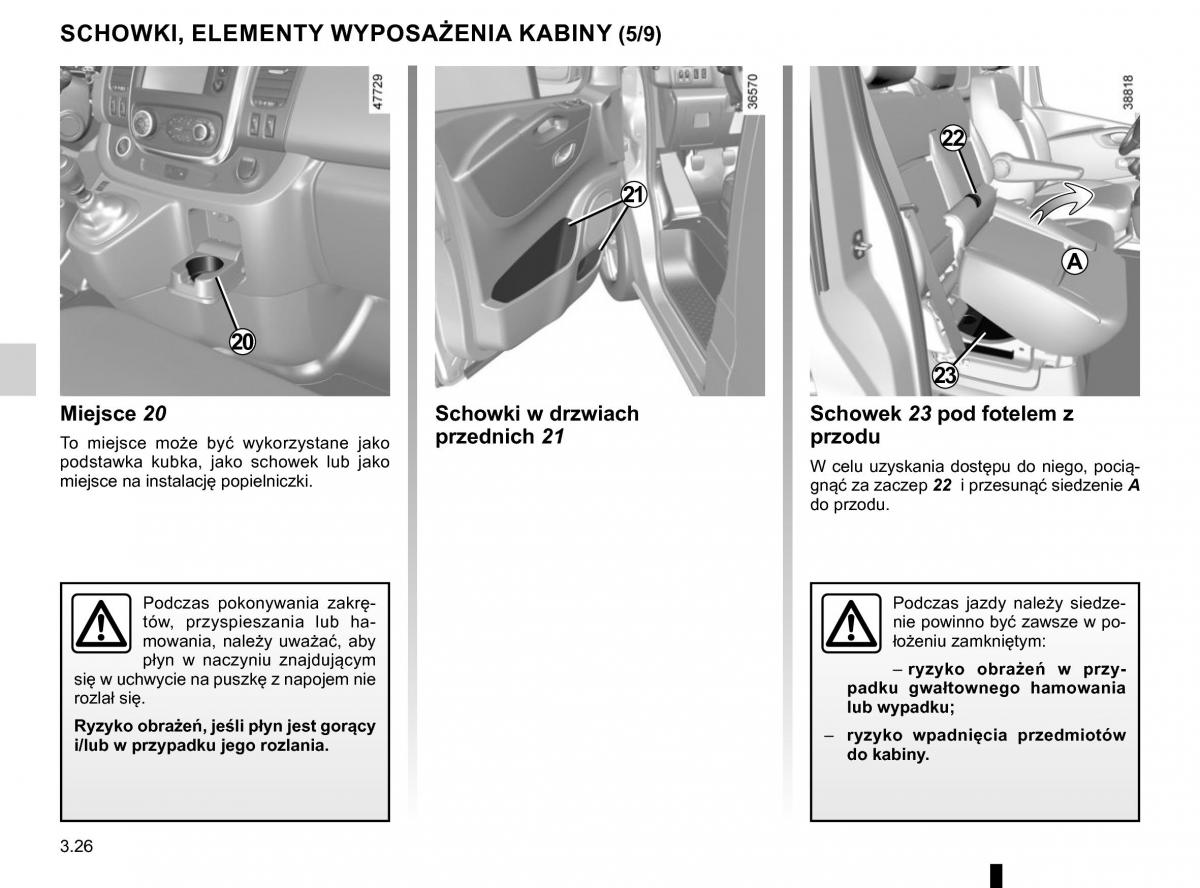 Renault Traffic III 2 FL instrukcja obslugi / page 200