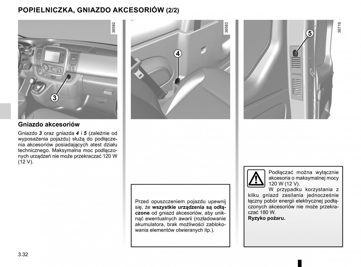 Renault Traffic III 2 FL instrukcja obslugi / page 206