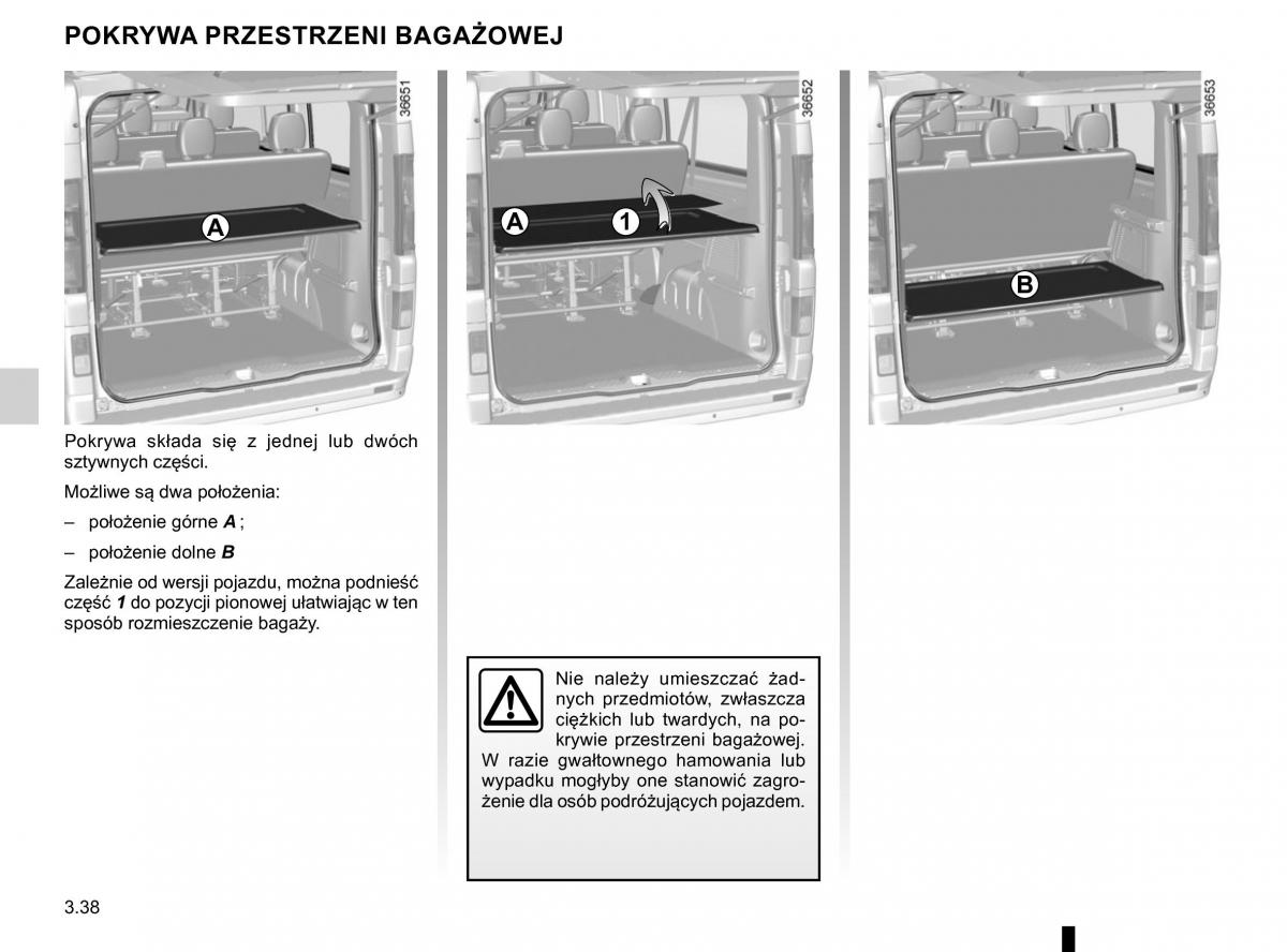 Renault Traffic III 2 FL instrukcja obslugi / page 212