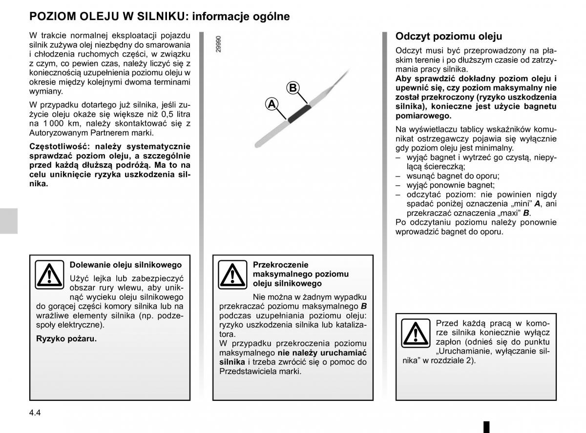 Renault Traffic III 2 FL instrukcja obslugi / page 222