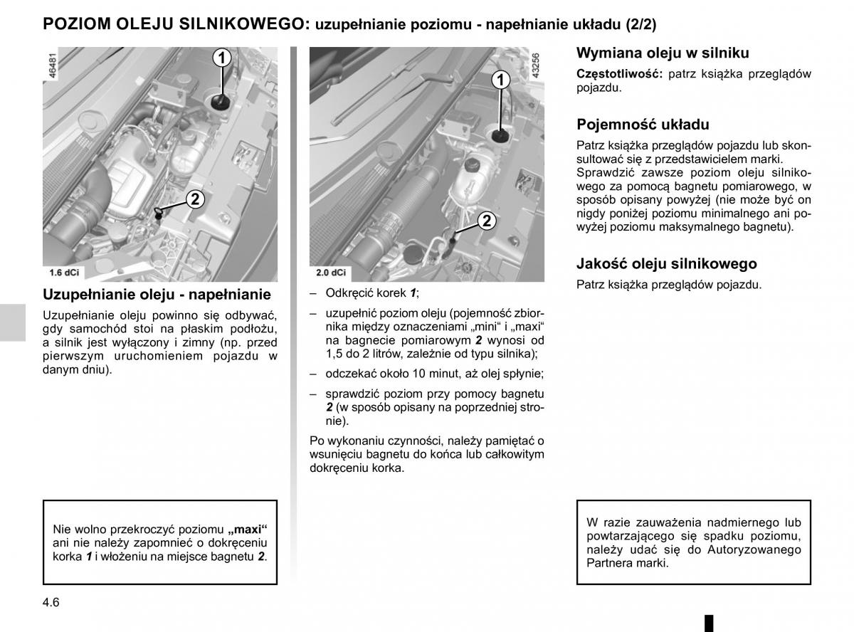 Renault Traffic III 2 FL instrukcja obslugi / page 224