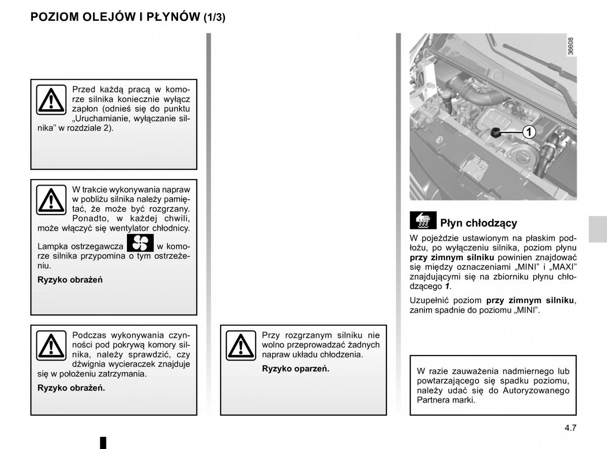 Renault Traffic III 2 FL instrukcja obslugi / page 225