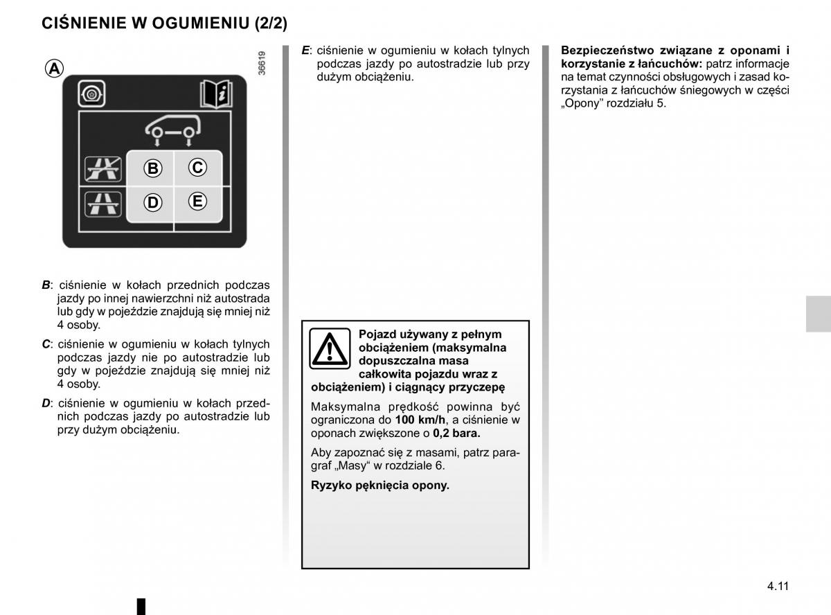 Renault Traffic III 2 FL instrukcja obslugi / page 229