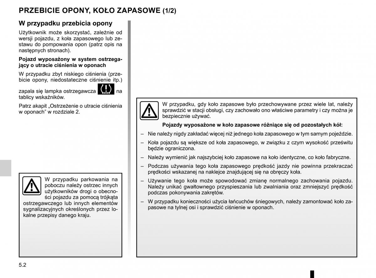 Renault Traffic III 2 FL instrukcja obslugi / page 238