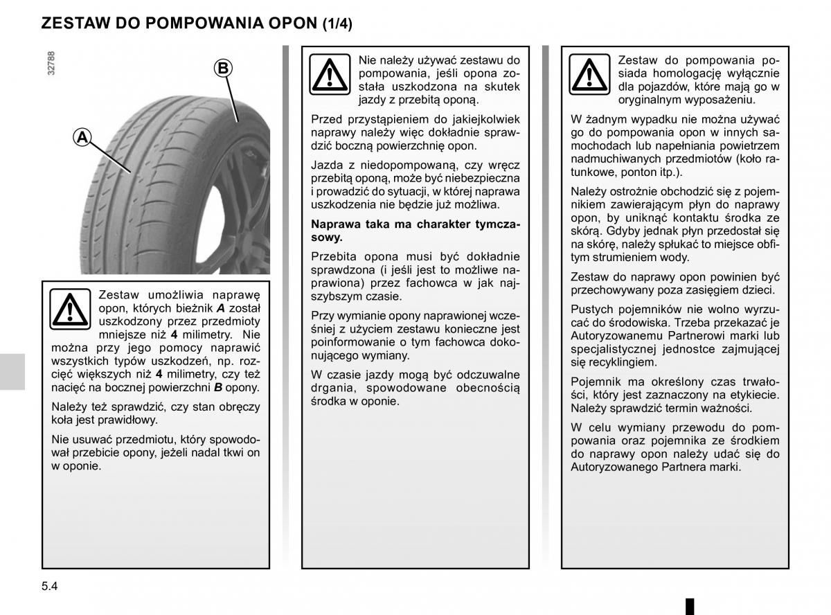 Renault Traffic III 2 FL instrukcja obslugi / page 240