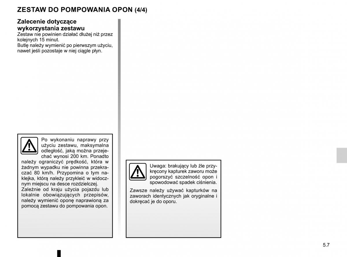 Renault Traffic III 2 FL instrukcja obslugi / page 243