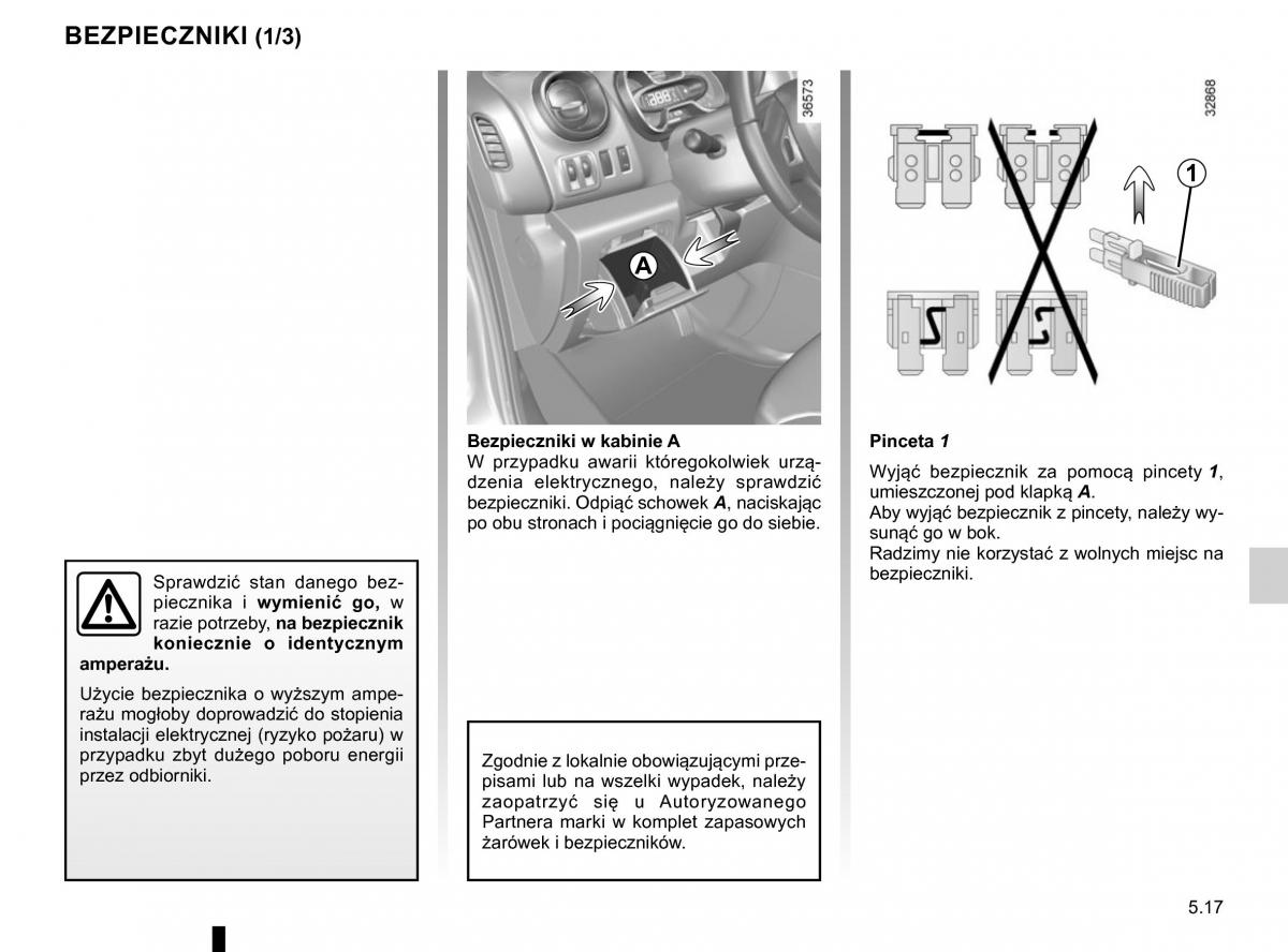 Renault Traffic III 2 FL instrukcja obslugi / page 253