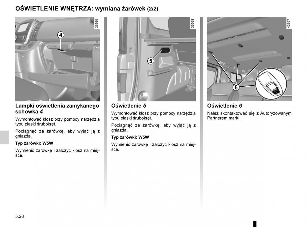 Renault Traffic III 2 FL instrukcja obslugi / page 264