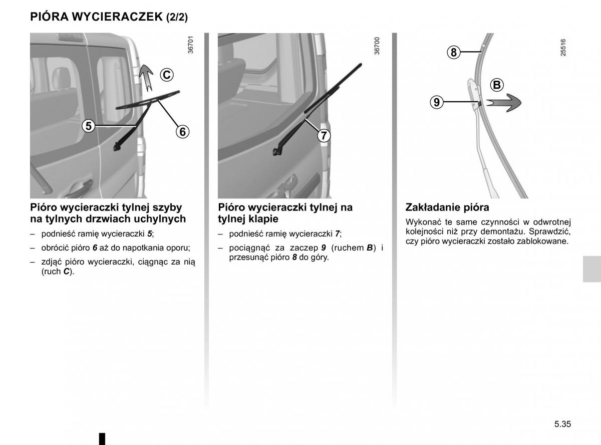 Renault Traffic III 2 FL instrukcja obslugi / page 271