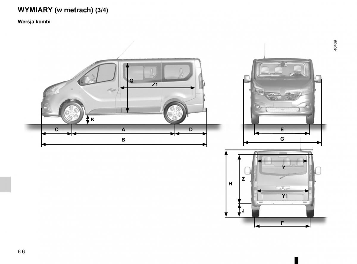 Renault Traffic III 2 FL instrukcja obslugi / page 288