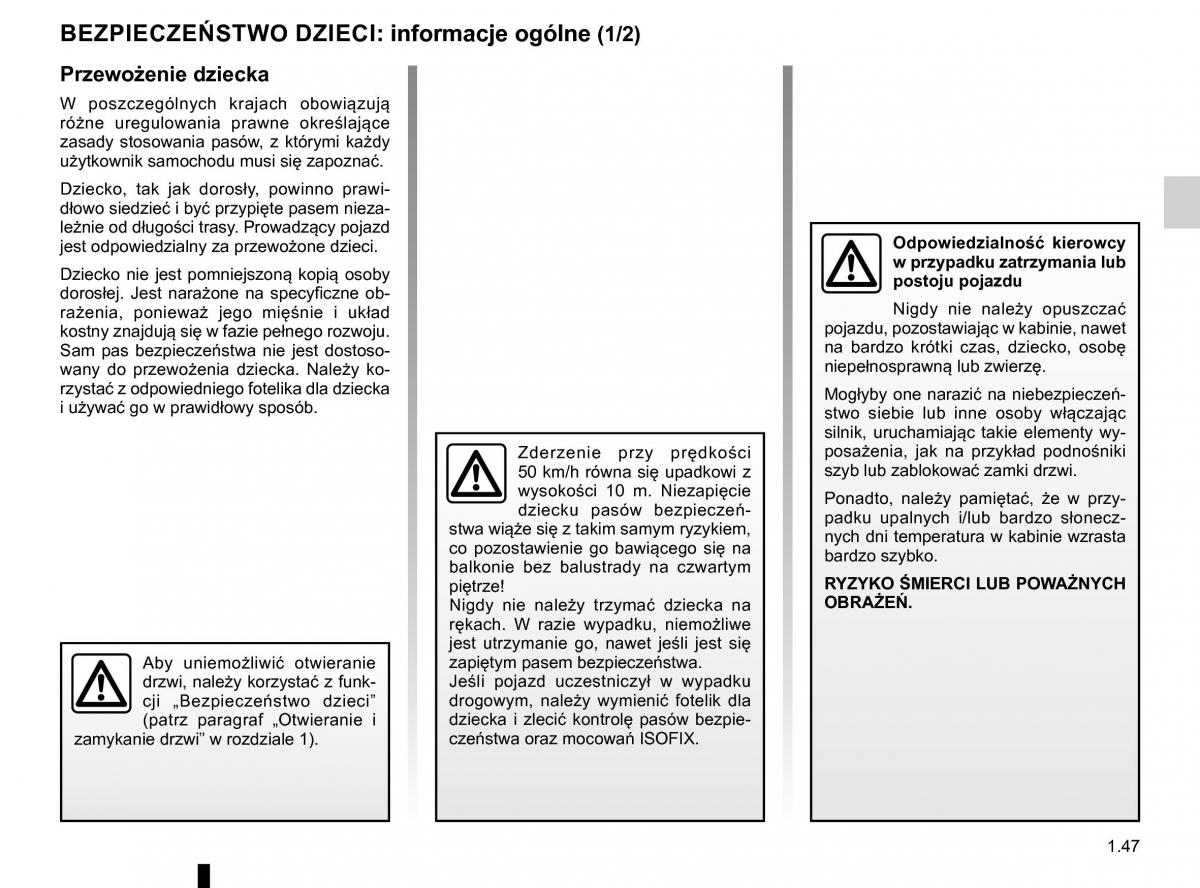 Renault Traffic III 2 FL instrukcja obslugi / page 53